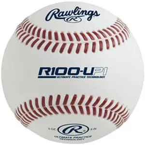 Rawlings RWR100-UPY R100-UPY Molded Practice Baseball
