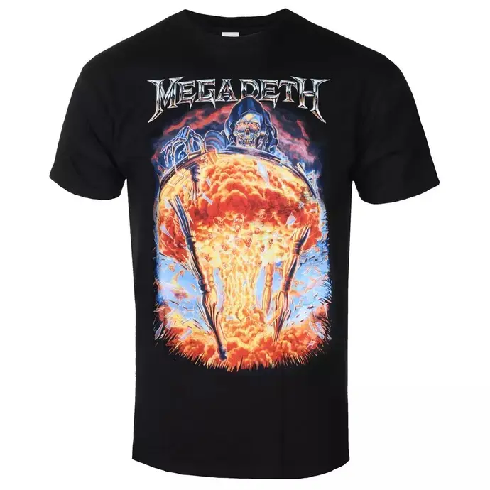 Megadeth Heavy Metal Graphic T-Shirt, Vintage Rock Band Tee, Retro Metalhead Shirt, Unisex Music Gift