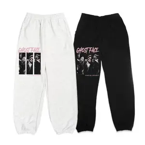 Haunted Shadows Sweatpants Midnight Scream Joggers Spooky Slasher Sweatpants Horror