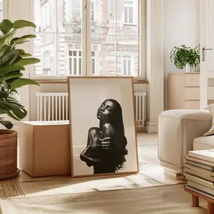 Sade Poster Music Wall Art Black and White Print Aesthetic Wall Art Trendy Poster Musician Wall Art Sade Print Retro Poster Minimalist Print Unframed