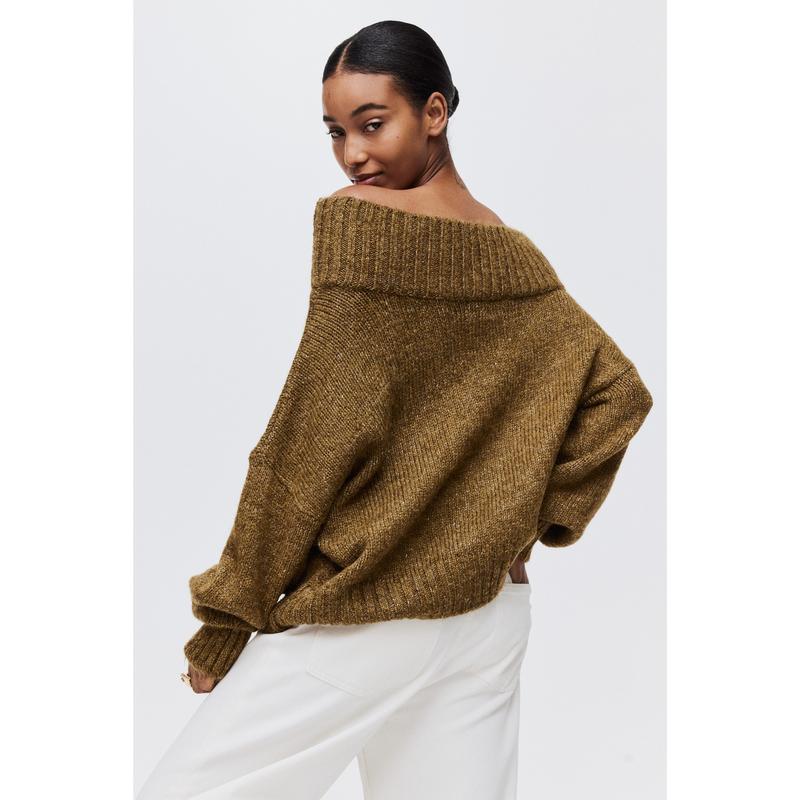 H&M One-shoulder jumper