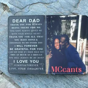 Sublimation Passport Cover w/ card slots