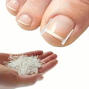 20pcs Toe Nail Care Tool Set, Toe Nail Maintenance, C-Shaped Nail Pad Inserts, Durable Plastic, Easy-To-Use Footcare Accessories, Foot Hygiene for Men and Women, Versatile Usage, Daily Use, Daily Essential