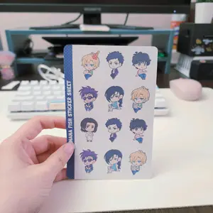 Banana fish sticker sheet
