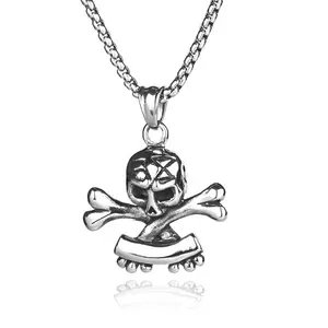 [Limited Time Event] Pirate Ship Skull Necklace Retro Creative Versatile Unisex Necklace