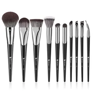 Precision Concealer Brushes Set: Thumb Shaped for Quick Under Eye Coverage, Bullet Tip for Detailed Spot Concealing, High-Quality Synthetic Brush Heads for a Flawless, Natural Look.