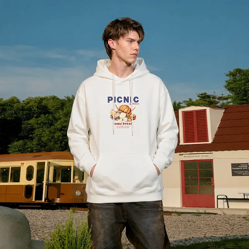 Thick, heavyweight 80% cotton streetwear hoodie for autumn/winter, loose fit, couples’ style; trendy basic casual hoodies for men and women; comfortable, soft pullover hoodies; unisex hoodies; ships from a U.S.-based warehouse.
