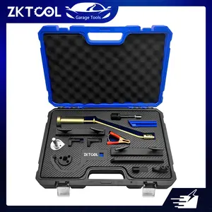 ZKTOOL 14PC Engine Camshaft Alignment Timing Tool Kit Fit for Land Rover Range Rover Sport Jaguar Discovry 4 V8 5.0 L V6 3.0L Cylinder Gasoline Engine. Tool with Fuel Pump and Two Injector.