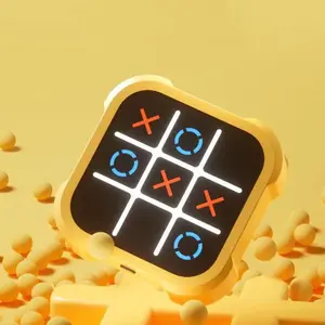 Tic Tac Toe Game, 3 in 1 Handheld Puzzle Game Console, Portable Travel Games for Car Ride, Christmas 2025 Board Games for Adults, Christmas Gift