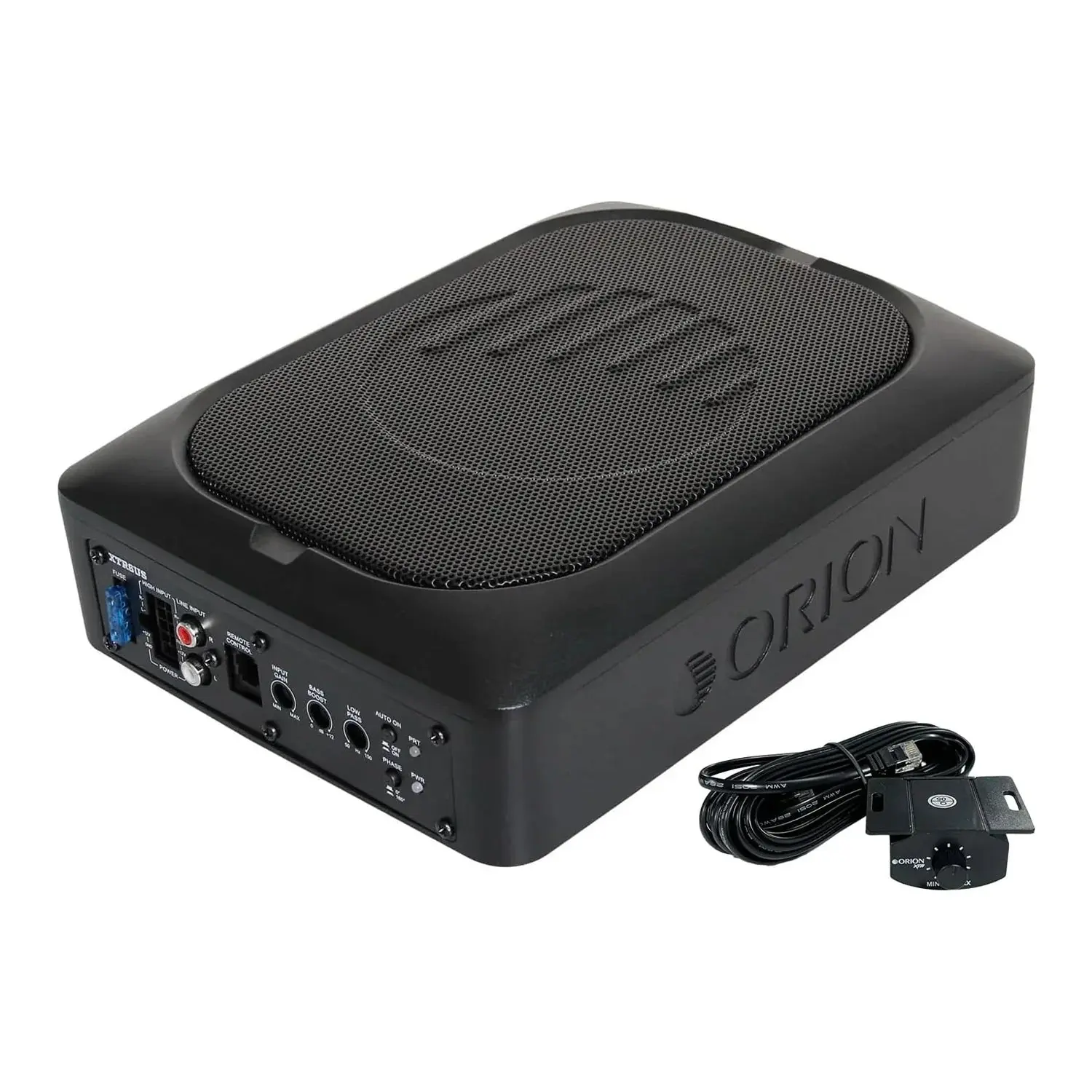 Orion XTR6US – 6”x8" Slim Underseat Subwoofer with Built-In Amplifier
