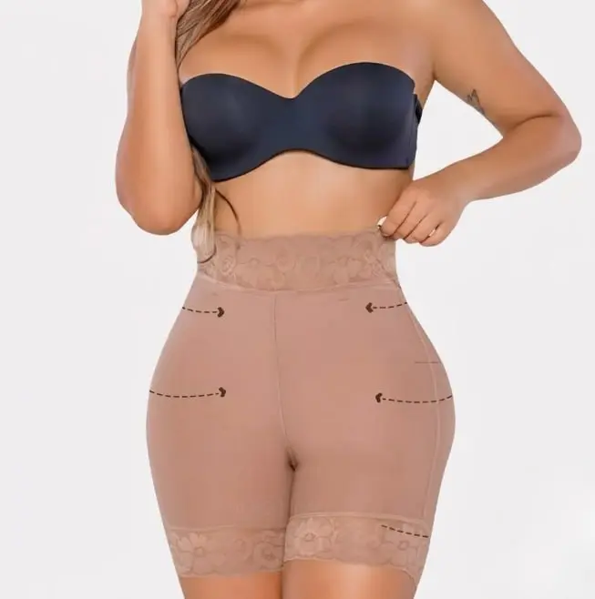 Paris Invisible Shapewear Shorts for Women – High Waist Seamless Colombian Shaping Short
