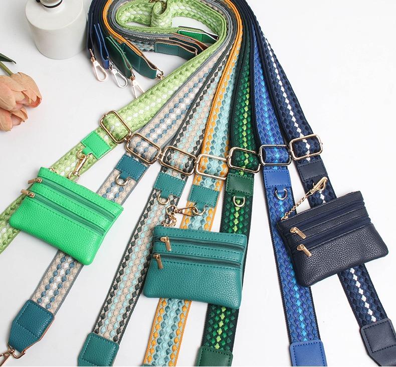 Popular mobile phone bag strap, long shoulder strap, women's bag replacement strap, adjustable neck strap, coin purse shoulder strap