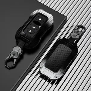 4 Button Fit for Subaru Key Fob Cover for BRZ Legacy Outback Ascent Crosstrek Forester WRX 2014-2021