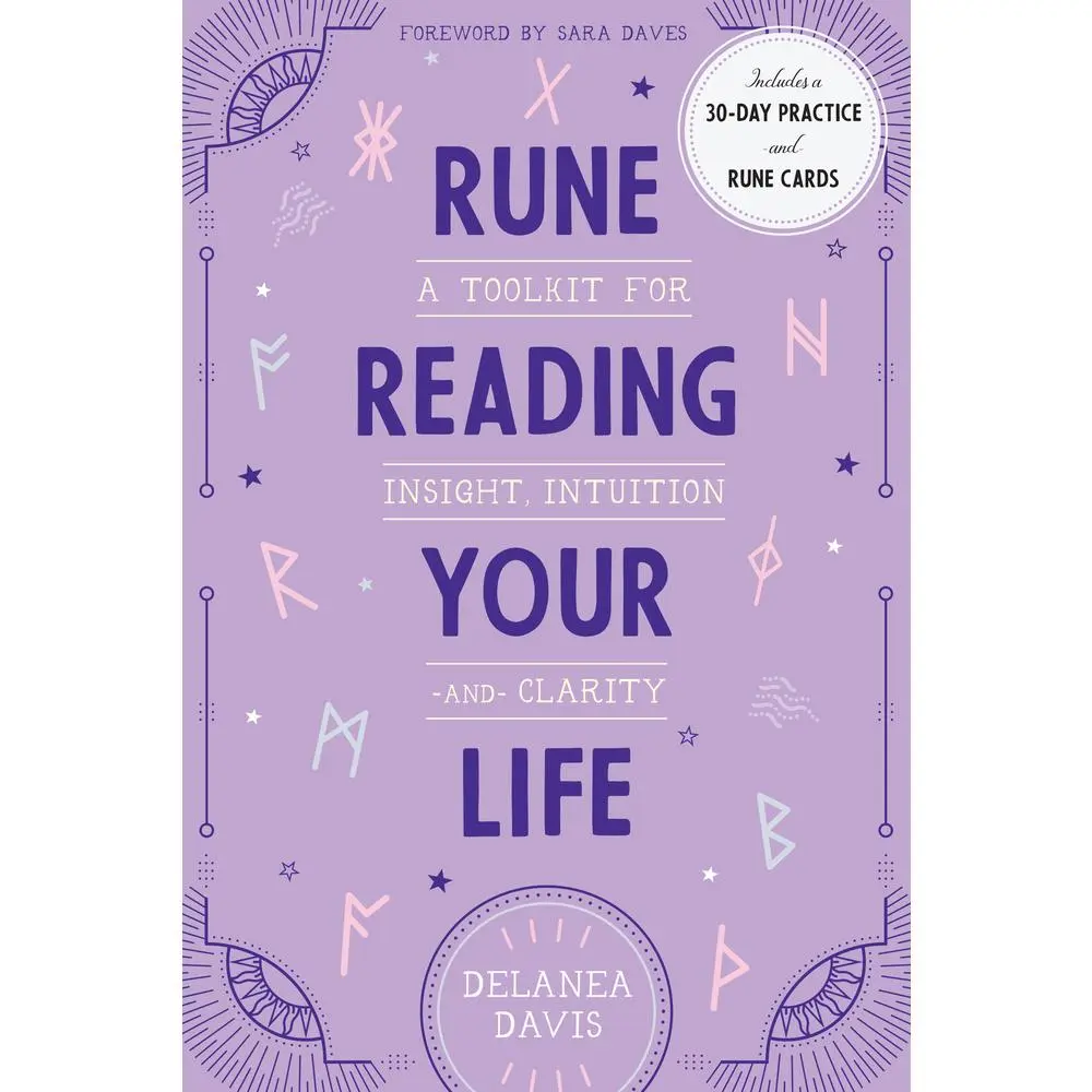 USED Book - Rune Reading Your Life: A Toolkit for Insight, Intuition, and Clarity by Davis, Delanea (Hardcover) - english