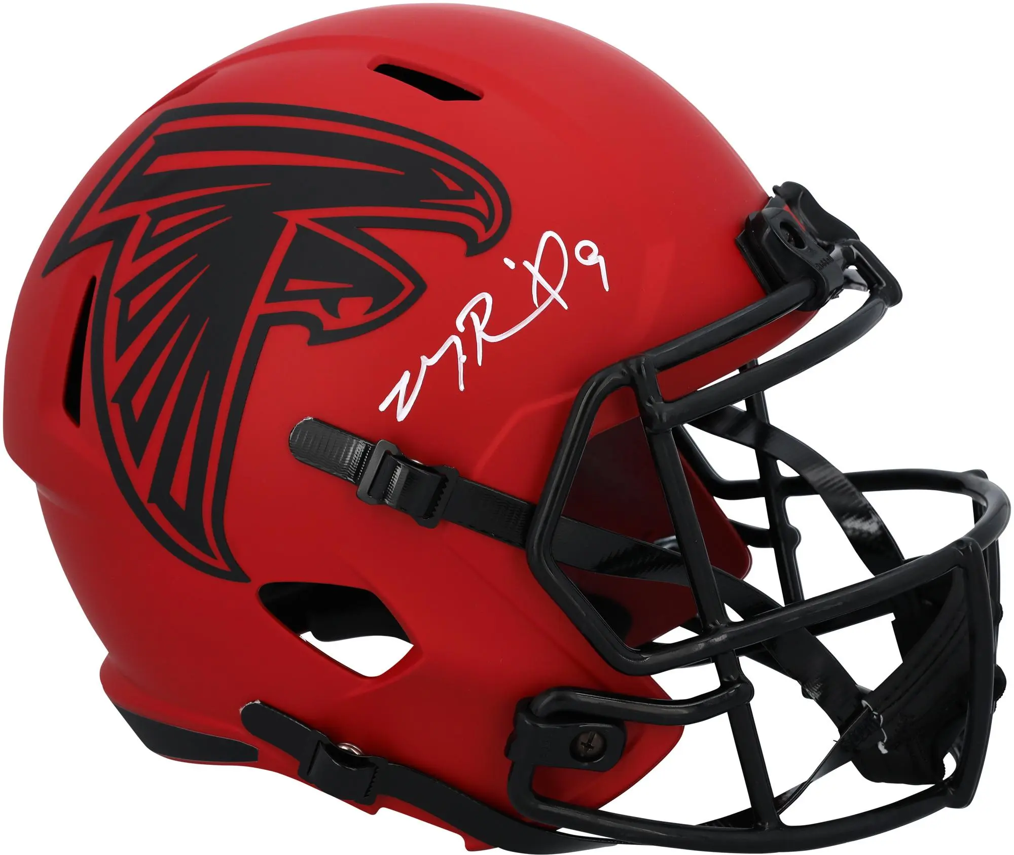 Michael Penix Jr. Atlanta Falcons Autographed Riddell Rave Speed Replica Helmet - Fanatics Authentic Certified