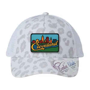 Cleveland Skyline Hat | Full-Color Cleveland Patch Trucker Hat