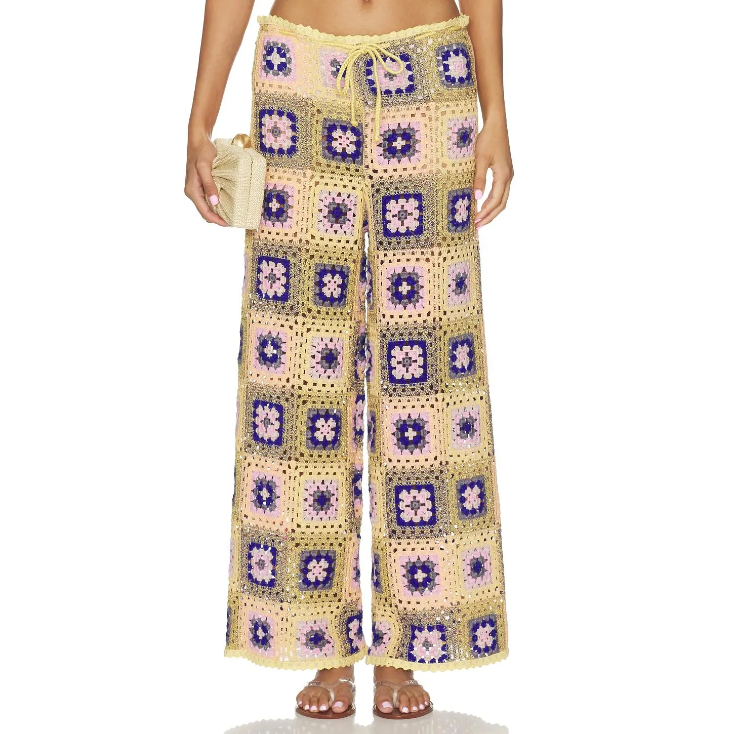 Agua Bendita Roots Alina Pants in Multicolor