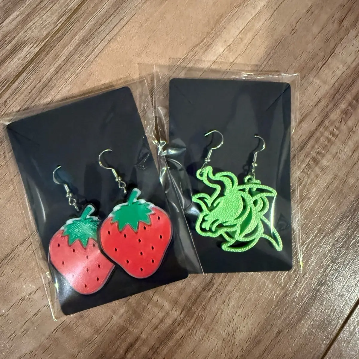 Custom 3D Printed Earrings - Personalized Fashion Accessory
