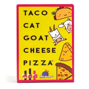 64 Cards Taco Cat Goat Cheese Pizza Board Game, Halloween Christmas Gift, Fun Party Game for 2-8 Players, Perfect for Family and Kids, Card Games