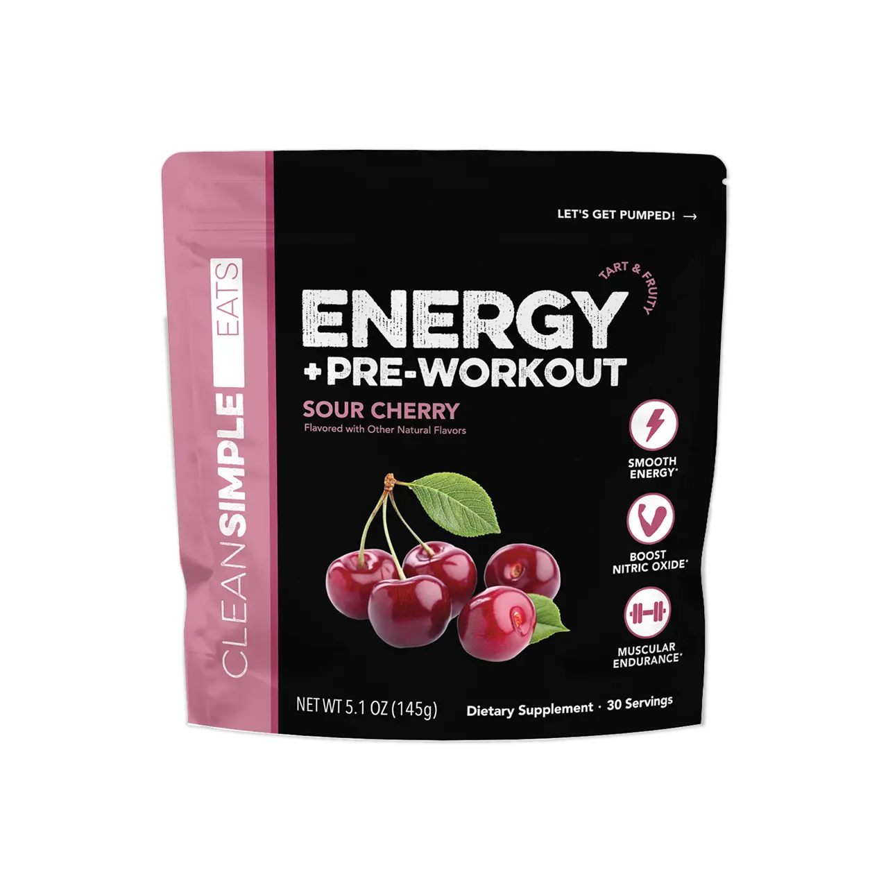 Energy + Pre-Workout: Sour Cherry (30 Servings)