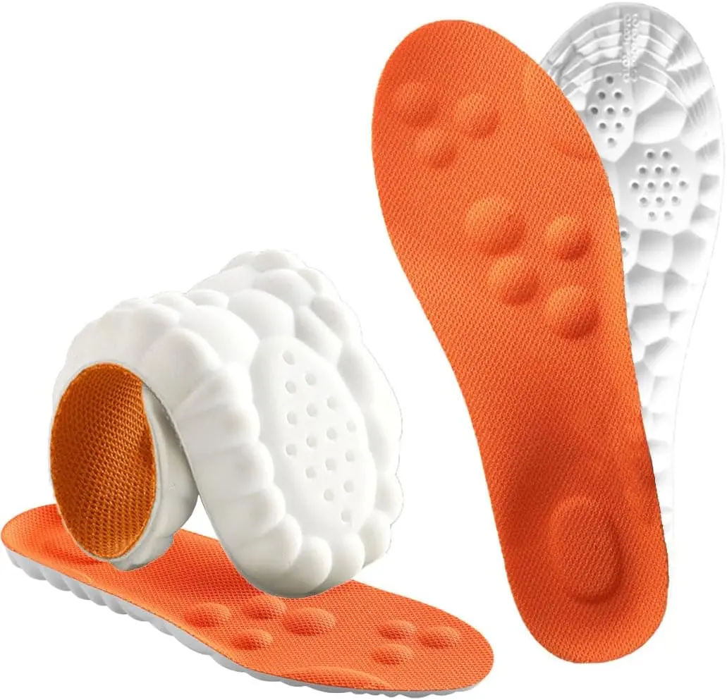 for Men and Women Men's Comfortble Shoe Steppers Insoles Inserts Memory Foam Insoles for Women/Men with Arch Support (US-Women-5-8.5)