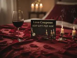 Love Coupons — 50 Spicy & Naughty After Dark Coupons for Him Perfect for Boyfriend Husband or Partner Ideal for Anniversaries Birthdays Valentine's Day or After Dark Surprises