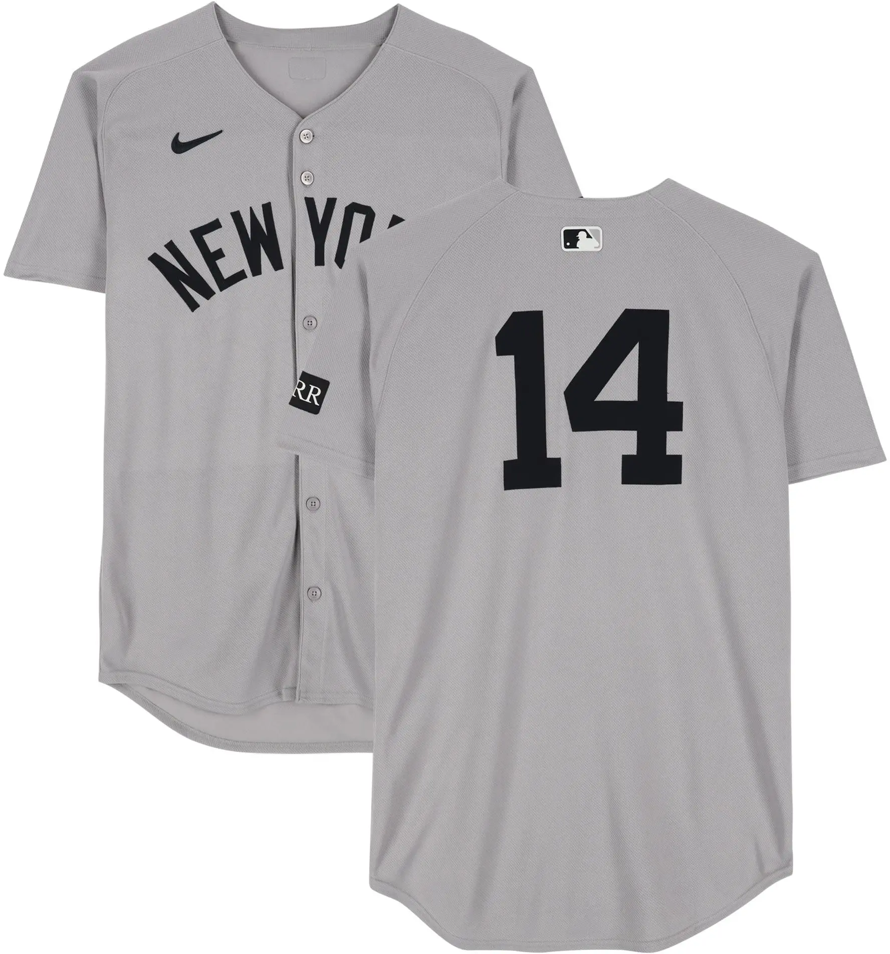 Amed Rosario New York Yankees Player-Worn #14 Gray Jersey vs. Toronto Blue Jays on October 4, 2025 - Fanatics Authentic Certified