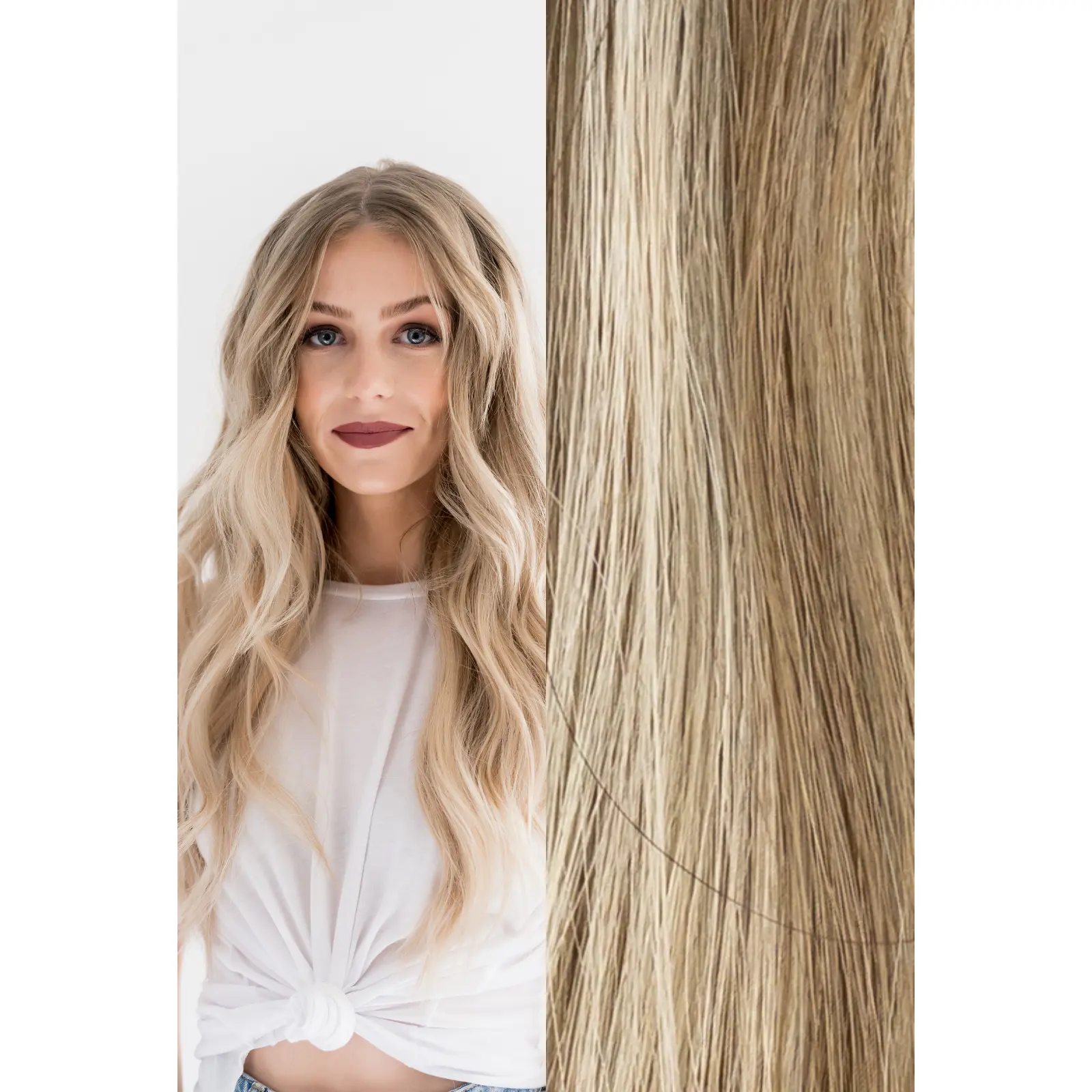 Hand Tied Weft Dimensional #8/60 - Hair Extensions