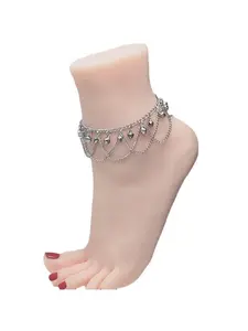 Boho Gold Anklet Tassel Bell Ankle Bracelet Beach Summer Jewelry Fringe Chain Wave Anklet for Women Gift Foot Jewelry
