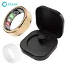 COLMI Ring 2 Radiant Digital Fitness Tracker - Smart Health Wearable, 5 ATM Waterproof Electronic Gadget, Charging Box Included, Q Ring App Connection, Rose Gold Option, Available in Gold and Black, Ideal Gift for Couples