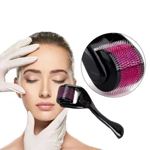 1Pcs 0.25mm Topical Derma Roller 540 Titanium Needles for Facial Beauty Hair Microneedle Roller 540 Skin Care Micro Needle Tool