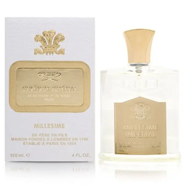 Creed Millesime Imperial Eau de Parfum, a Fresh Citrus Signature Scent for All Seasons, Unisex Fragrance and Men's Cologne, 3.4 fl oz Spray Bottle, Corporate Suits