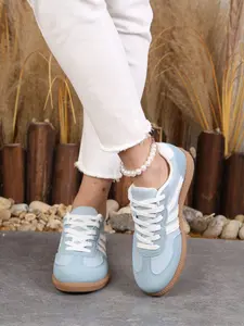 New Sporty Casual Shoes Women's Sports Shoes Flat Lace-Up Round Toe Soft Sole Anti-Slip Board Shoes, Comfortable and Stylish Footwear