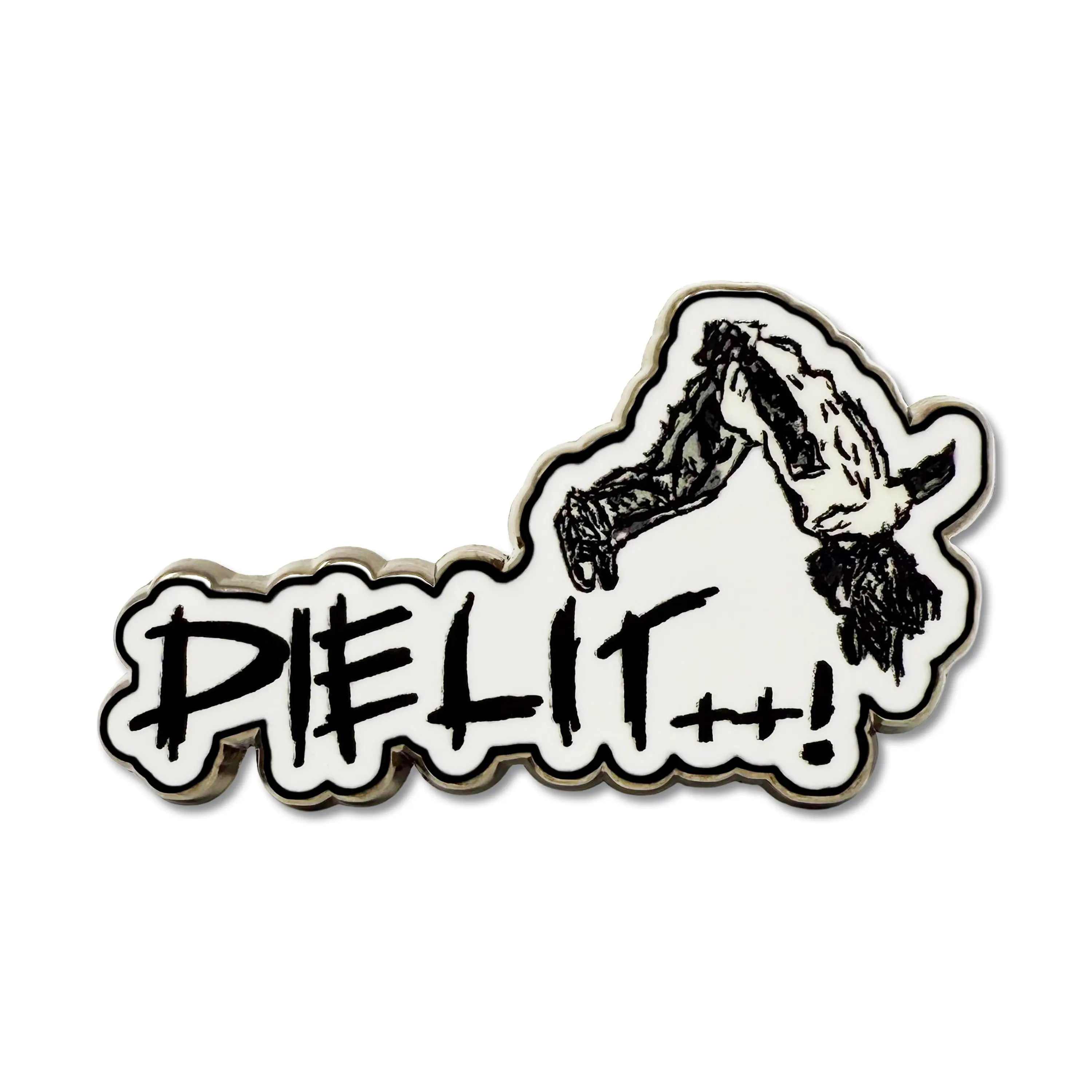 Die Lit Music Accessory Pin Die Lit Music Accessory Pin