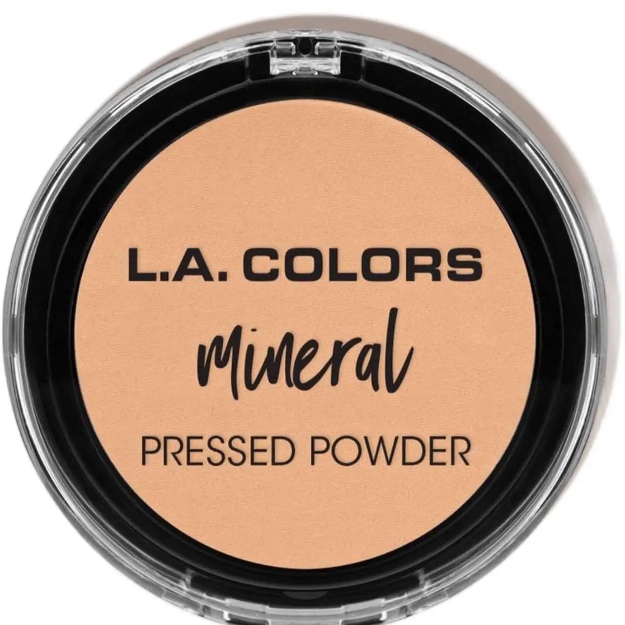 L.A. COLORS Mineral Pressed Powder - Oil Control Foundation & Setting Powder with Buildable Coverage for a Flawless Natural Finish, Beauty Products for All Skin Types, Face Foundation, Mirror, Smooth, Blend, Cosmetic, Longwear Makeup