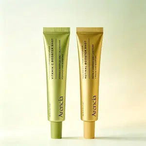 NEW STYLE Booster Shot Skin Renewal Duo - Vitamin C & Retinal for Day And Night Brightening, Pore Minimizing, Moisturizing, and Fades Dark Spots | 1.01 fl oz + 1.01 fl oz