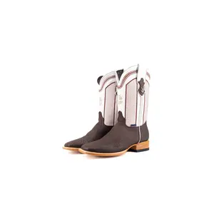 Julian Bull Neck Square Toe Cowboy Boot