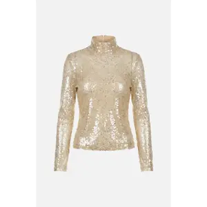 Sequin Mesh Top