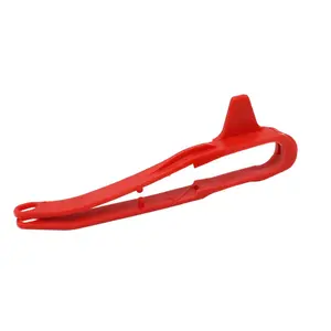 Chain Slider Guard ,  Red  ABS Protection Car Decoration Guide Chain Glue Slider for Motorcycle Off Road
