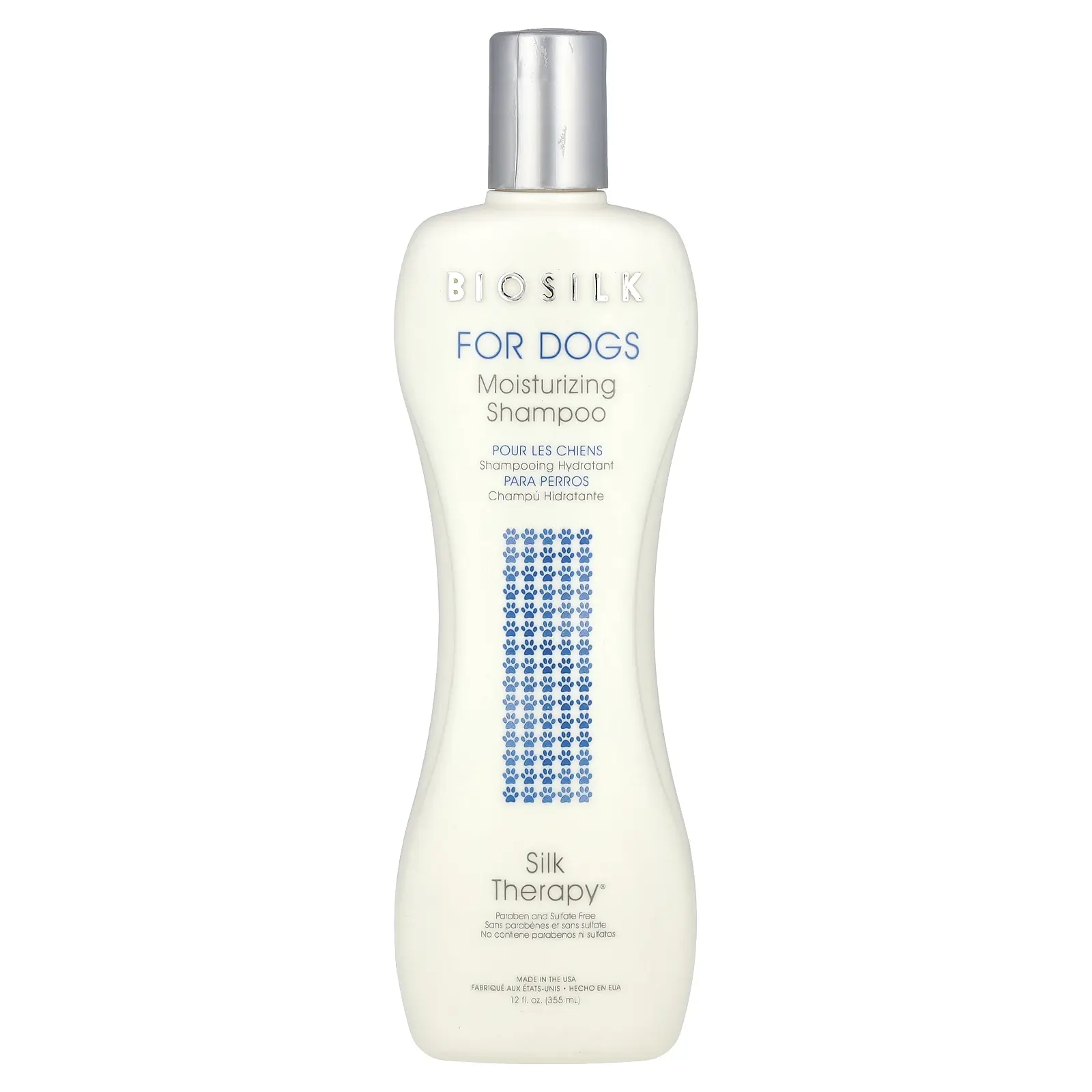 Biosilk Silk Therapy®, Moisturizing Shampoo, For Dogs, 12 fl oz (355 ml) Biosilk Silk Therapy®, Moisturizing Shampoo, For Dogs, 12 fl oz (355 ml)