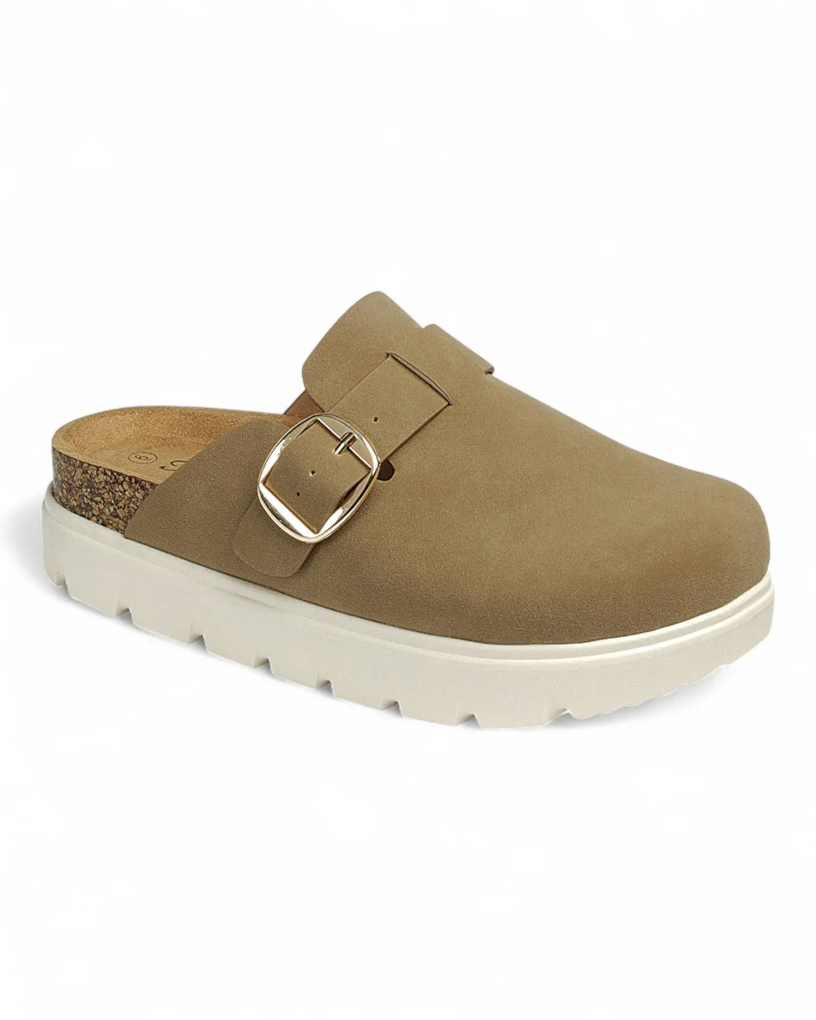 Taupe Clogs