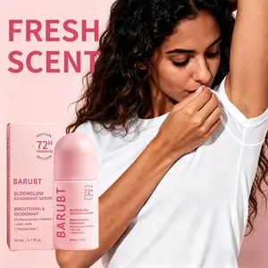 Rose Scented Deodorant Essence, 72hr Long-Lasting Freshness, Niacinamide VC Brightening, Gentle Skincare, 50ML, Summer Essential