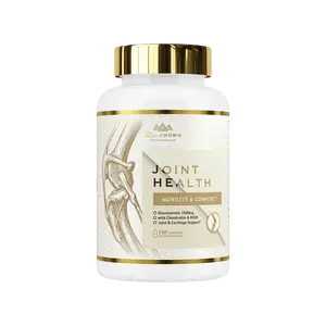 Dr. CROWN Joint Health Supplement for Women & Men with Glucosamine, Chondroitin, MSM & Turmeric - 120 Capsules