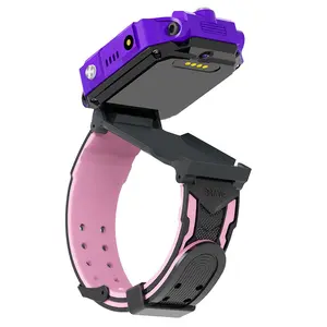 Sixth Generation Deep Waterproof 360° Rotating Flip Cover Q19 Smart Children's Phone Watch with Positioning and Camera Z6