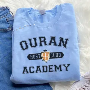 Ouran Host Club Academy Crewneck Shirt, Ouran High School Host Club Academy Shirt, Ouran Academy Shirt