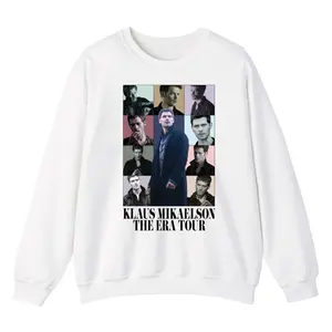 Klaus Mikaelson Tour Sweatshirt, Gift for Her, Salvatore Brothers Fan Apparel, Vampire Shirt for Women, Cotton Shirt