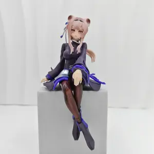 Arknights Lin Yu Xia Girl Model, Pressed Noodle Desktop Decoration, Collectible Handmade Figure, Unique Gift Idea
