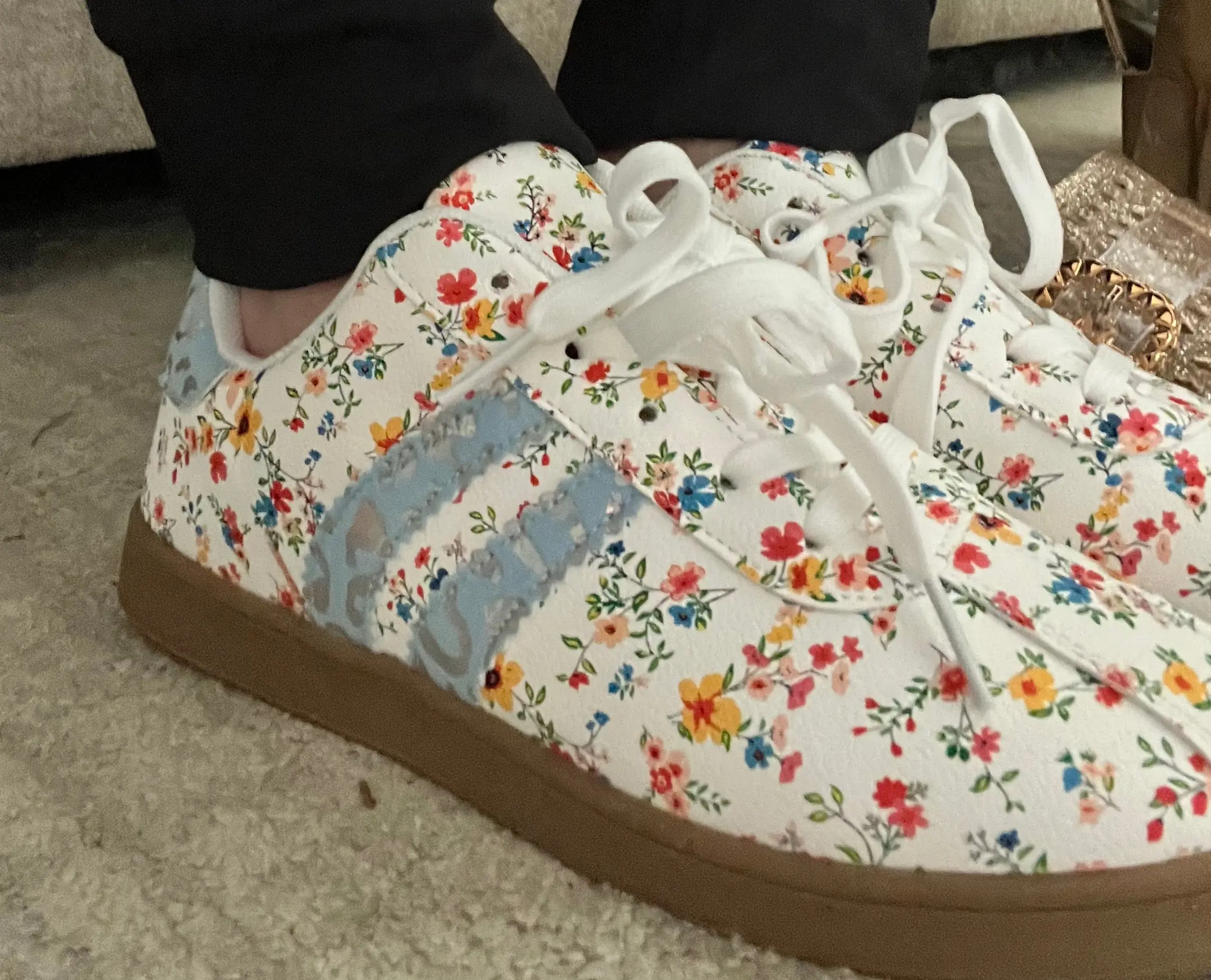Flirty Floral Dupe Sneakers