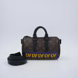 Pre-owned Louis Vuitton Leather Crossbody Bags Keepall Monogram XS JM MM401