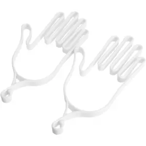 Golf Gloves Stretcher Holder Keeper Hanger Gloves Support Frame Golf Gloves Holder Rack Dryer Shaper Tool Accessories for Golfer Gloves Maintenance(1 Pair 2 count)